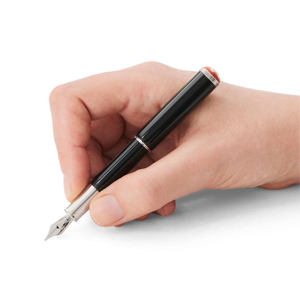 Montblanc Heritage Rouge et Noir "Baby" Special Edition Black Fountain M - 2