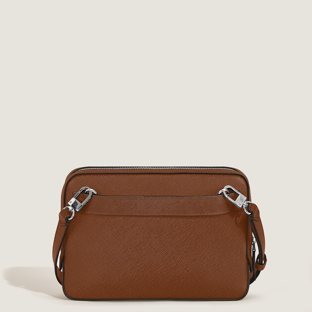 Small Crossbody Bag in Sartorial Leather - 5