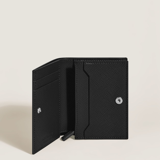 Portefeuille Continental Nano en Cuir Sartorial - 5