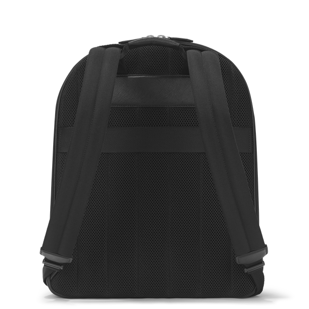 Large Backpack with 3 Compartments in Sartorial Leather - 4