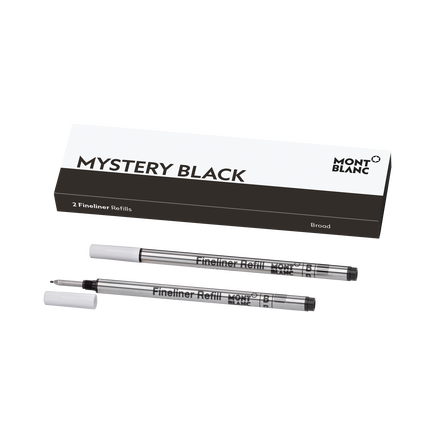 2x Fineliner Refills, Mystery Black