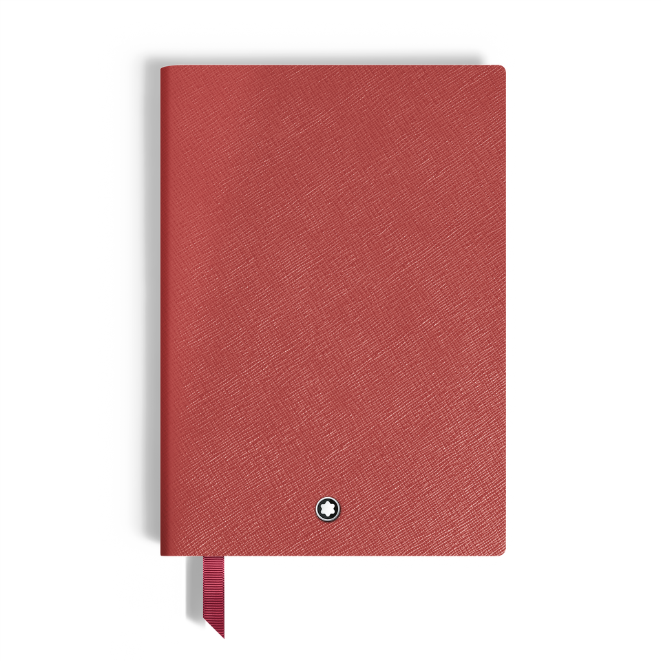 Medium Notebook in Sartorial Leather, Squared Pages - 1