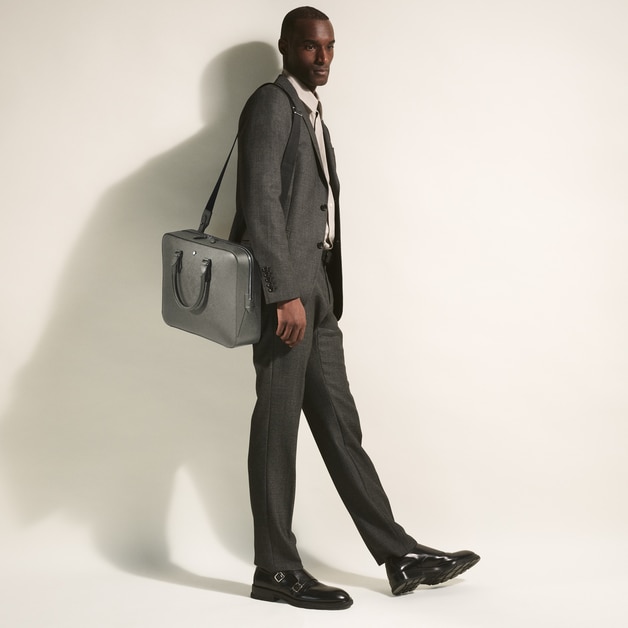 Medium Briefcase in Sartorial Leather - 9