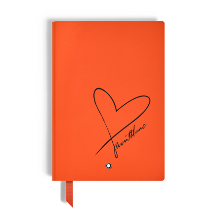 Medium Notebook in Soft Leather, Lined Pages