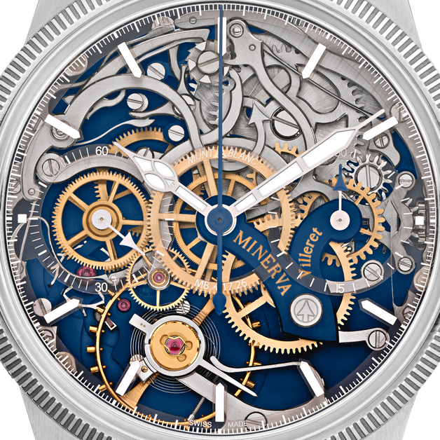 Montblanc 1858 The Unveiled Minerva Chronograph Limited Edition - 100 pieces - 5