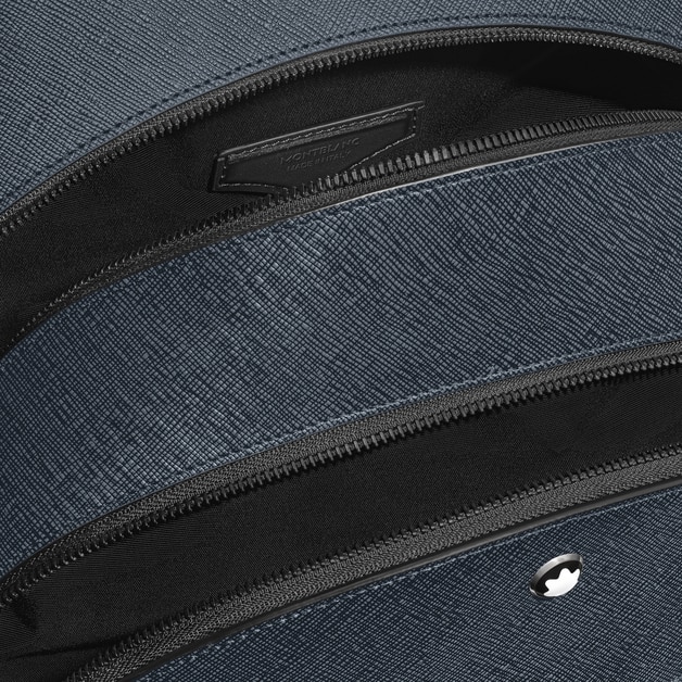 Medium Backpack with 3 Compartments in Sartorial Leather - 6