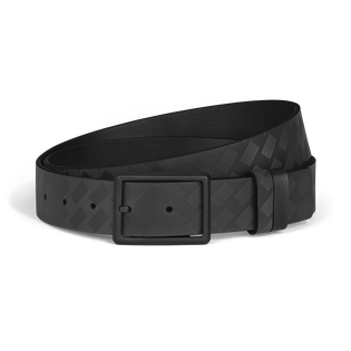 35 mm Reversible Belt in Extreme Leather with Rectangular Buckle