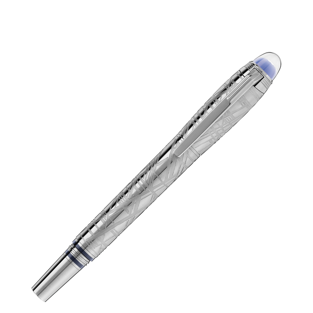 StarWalker SpaceBlue Metal Fountain Pen - 4