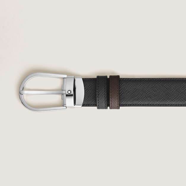 Horseshoe 30&nbsp;mm Reversible Belt in Sartorial Leather - 3