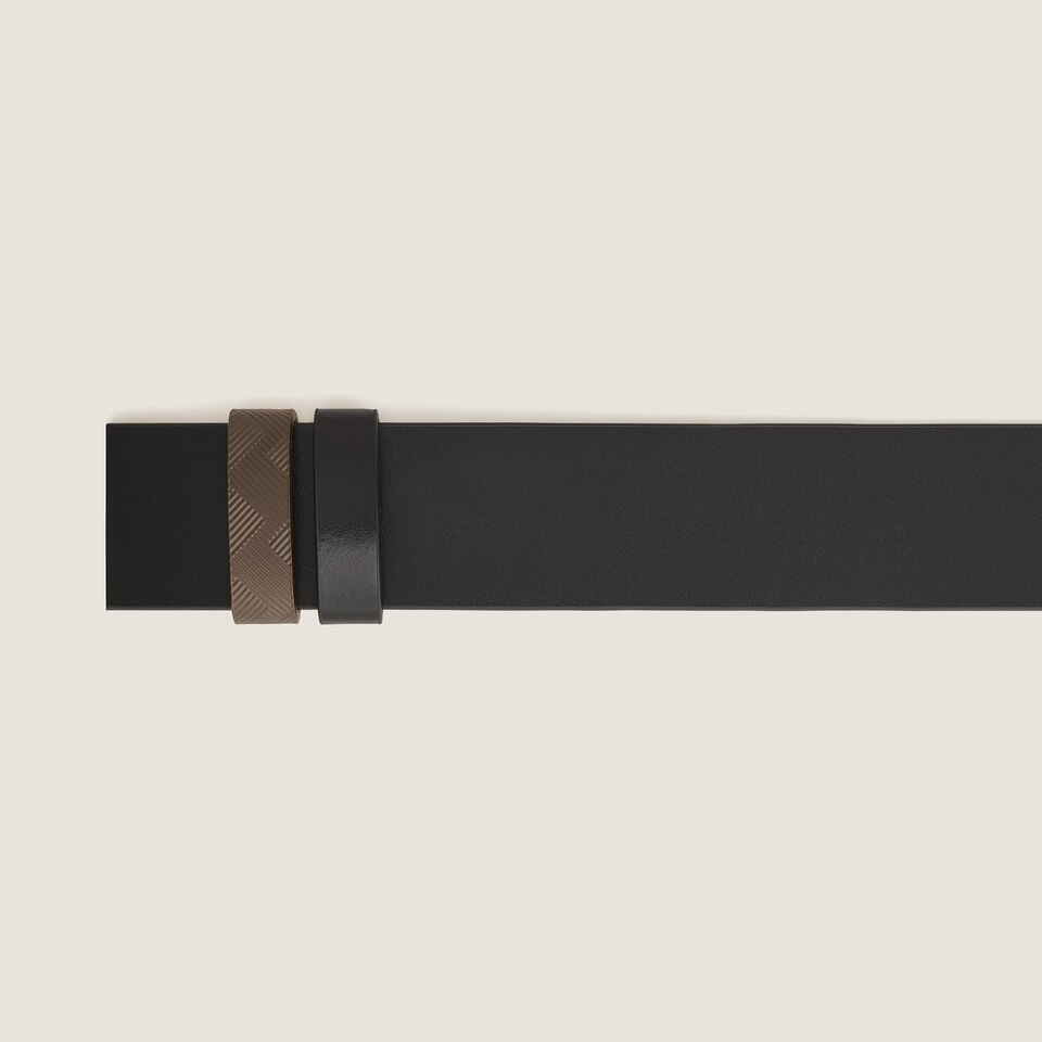 Noisette Extreme 3.0/black Meisterst&uuml;ck 35mm reversible leather strap - 2