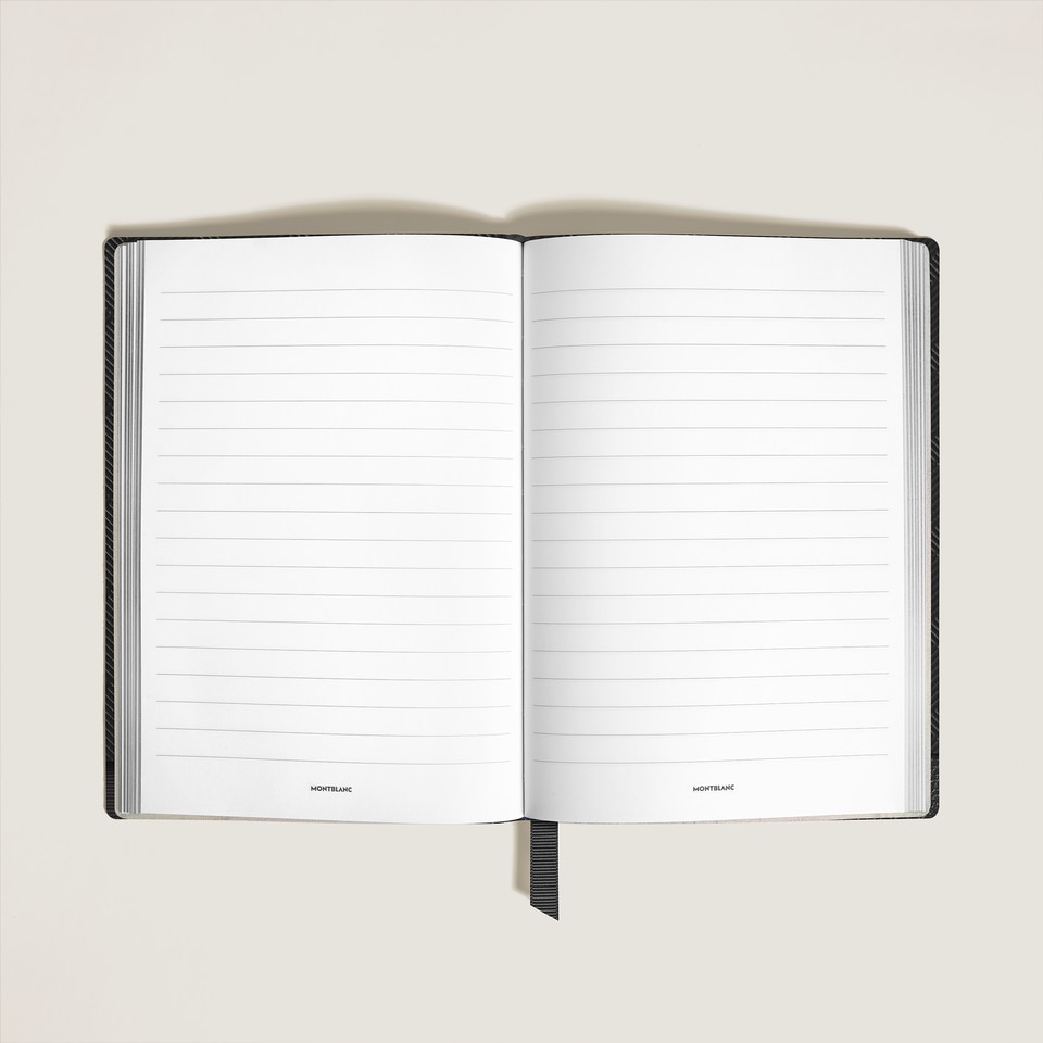 Medium Notebook in Extreme Leather, Lined Pages - 2