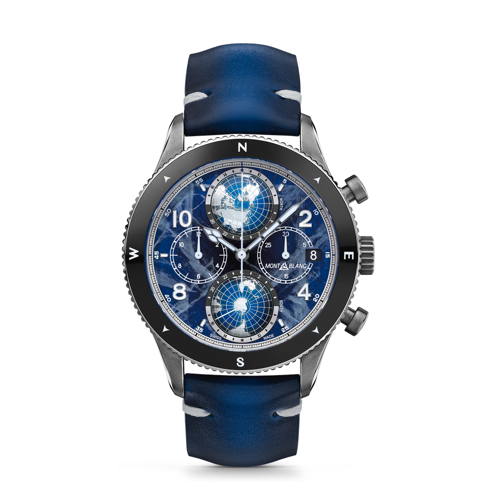 Montblanc 1858 Geosphere Chronograph 0 Oxygen Limited Edition - 290 pieces - 1