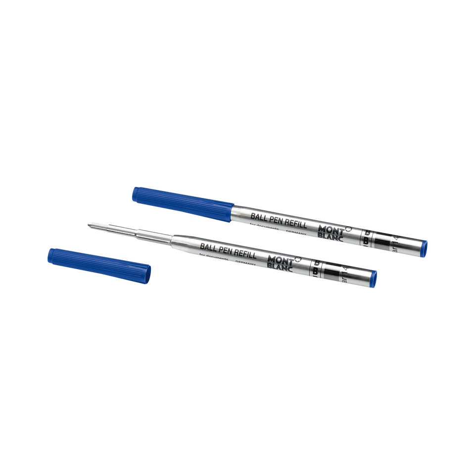 2x Ballpoint Refills, Royal Blue - 2