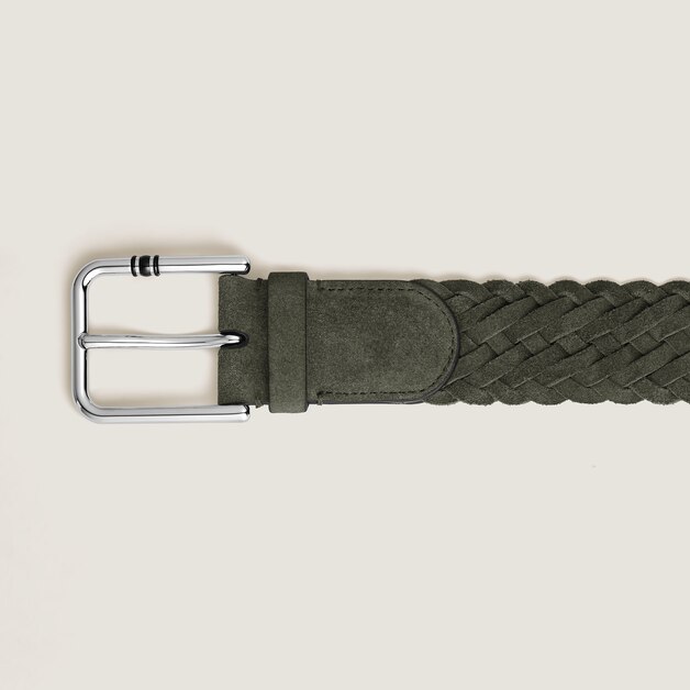 35 mm Belt in Suede with Square Meisterst&uuml;ck Buckle L - 2