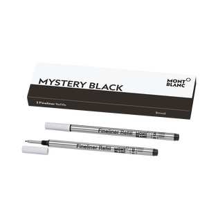 2x Fineliner Refills, Mystery Black
