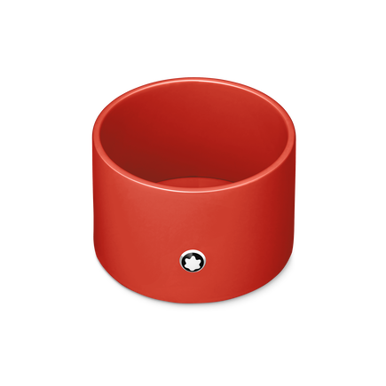 Medium Round Desk Tray in Lacquered Wood