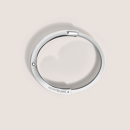 Bangle in Steel with Extreme Pattern