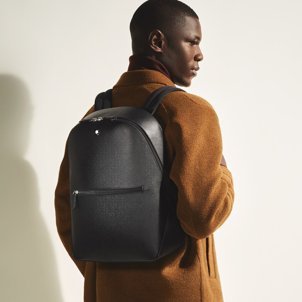 Small Backpack in Sartorial Leather - 2