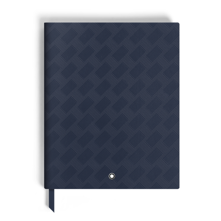 Large Notebook in Extreme Leather, Lined Pages