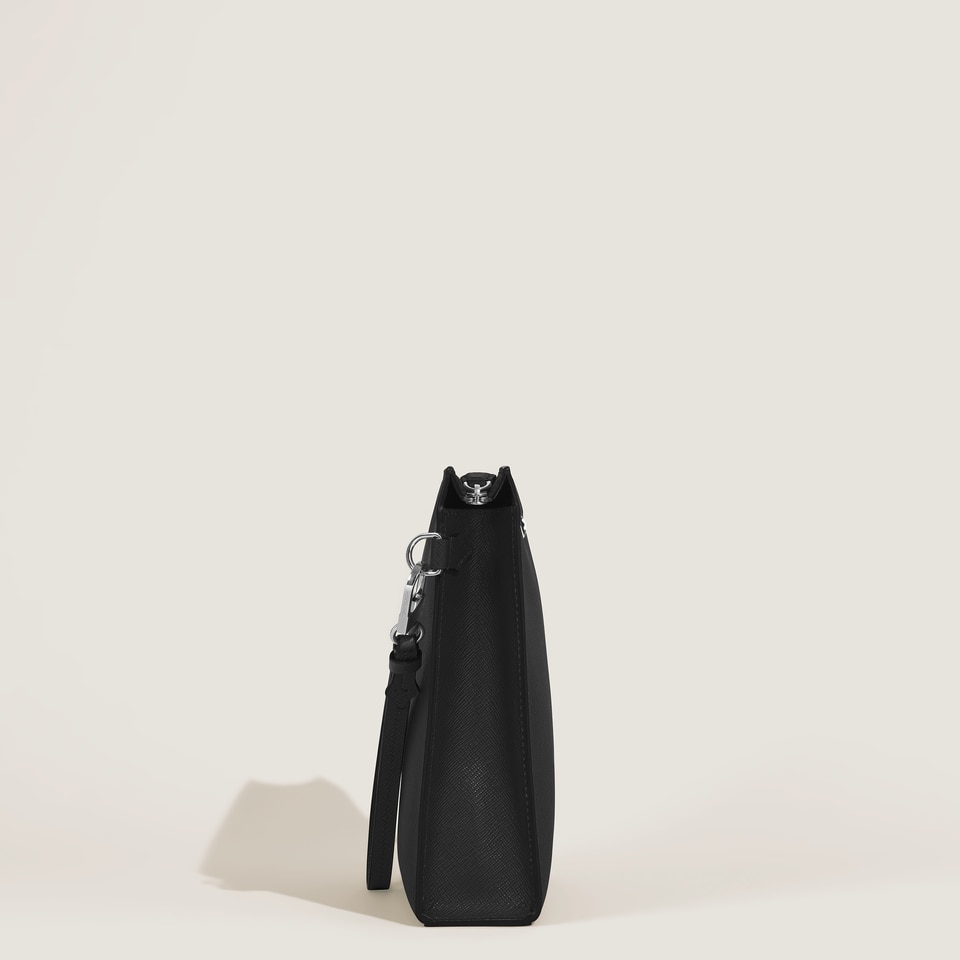 Clutch aus Sartorial Leder - 7