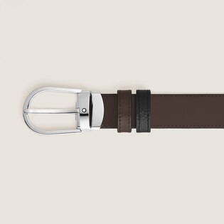 Horseshoe 30&nbsp;mm Reversible Belt in Grain Leather
