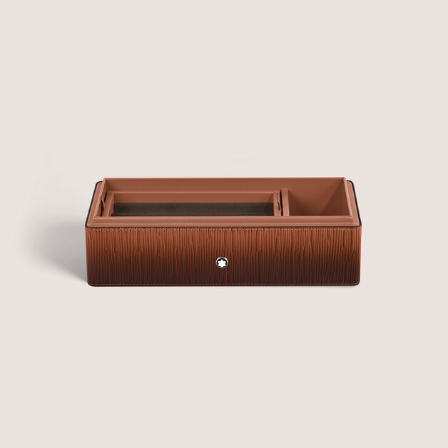 Pen Box in Corteccia Sfumato Leather - 2