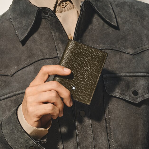 Card Holder 4cc in Grain Leather - 2