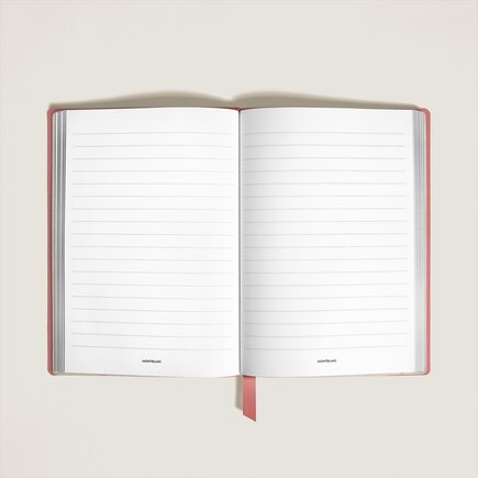 Medium Notebook in Sartorial Leather, Lined Pages
