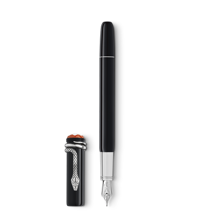 Stylo-Plume Montblanc Heritage Rouge et Noir &Eacute;dition Sp&eacute;ciale