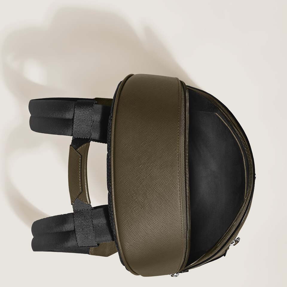 Small Backpack in Sartorial Leather - 7