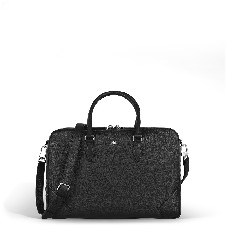 Large Briefcase in Grain Leather - 1