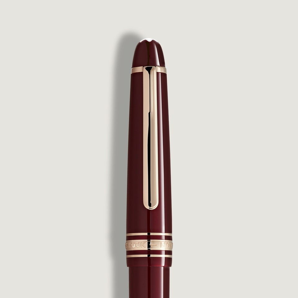 Meisterst&uuml;ck Burgundy Red Classique Fountain Pen - 7