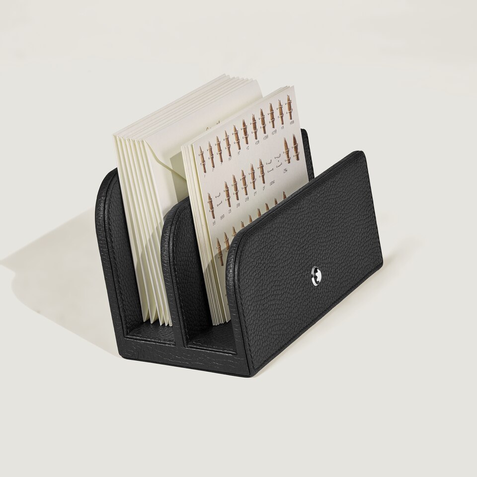 Set with Desk Pad, Pen Holder & Letter Rack - 4