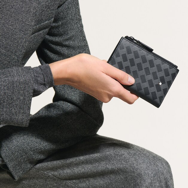 Mini Portefeuille Vertical 6cc en Cuir Extreme - 4