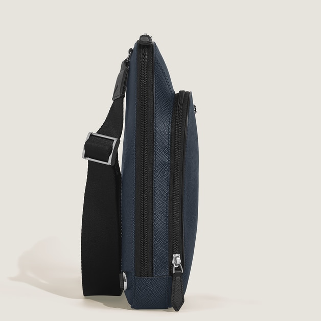 Sac On-Body Moyen Mod&egrave;le en Cuir Sartorial - 4