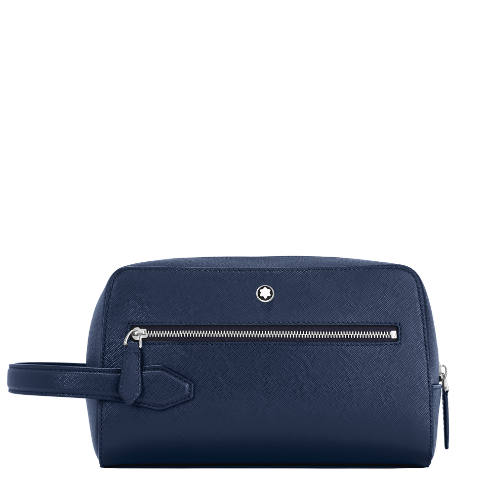 Kosmetik-Clutch aus Sartorial Leder - 1