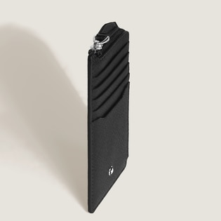Card Holder 7cc with zip in Sartorial Leather