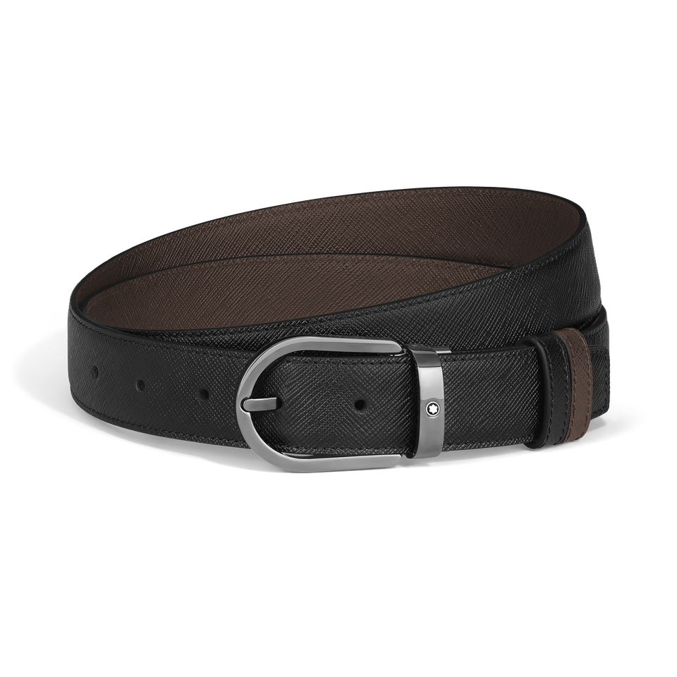 Horseshoe 30&nbsp;mm Reversible Belt in Sartorial Leather - 1