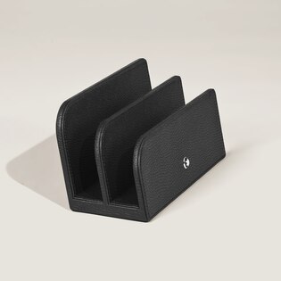 Letter Rack in Grain Leather