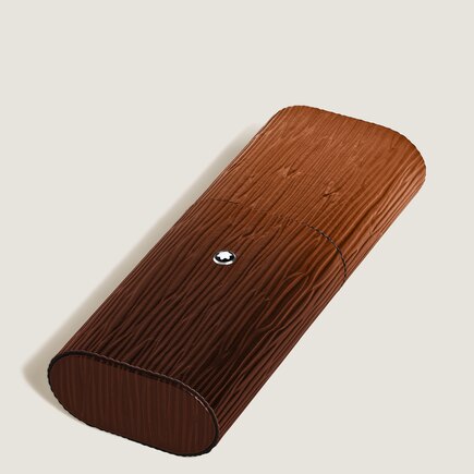 2 支裝筆套，Corteccia 墨暈皮革