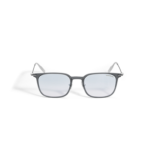 Squared Sunglasses with Injected Grey Frame