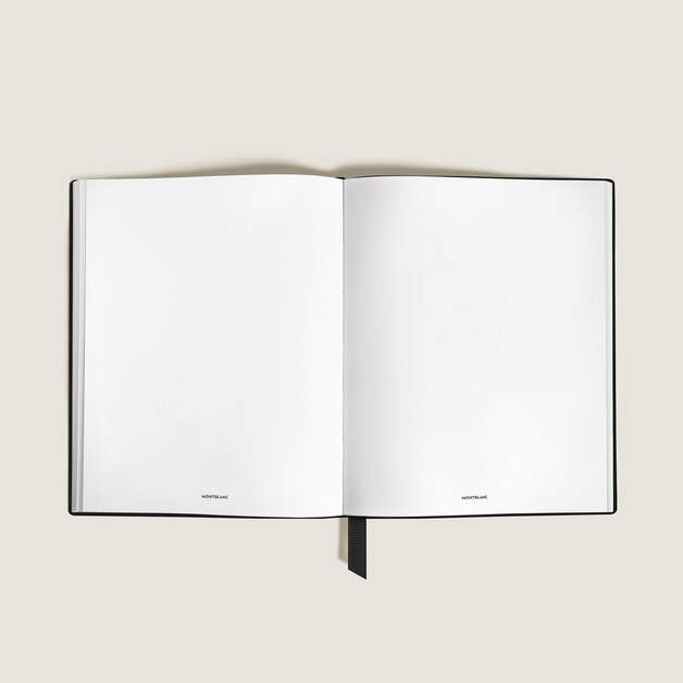 Carnet Grand Format en Cuir Sartorial, Pages Blanches - 2