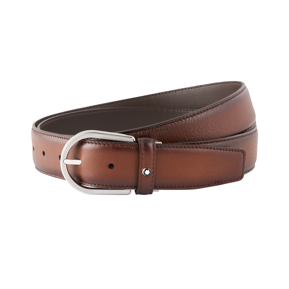 Horseshoe 35&nbsp;mm Belt in Leather - 1
