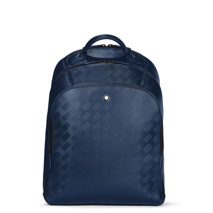 Sac &agrave; Dos Moyen Mod&egrave;le avec 3 Compartiments en Cuir Extreme