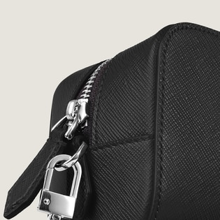 Small Toiletry Clutch in Sartorial Leather