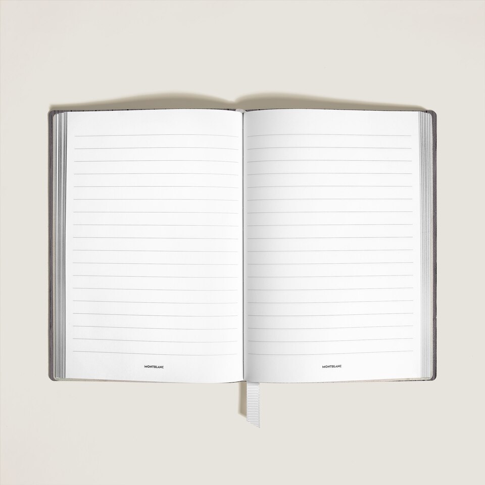 Medium Notebook in Corteccia Leather, Lined Pages - 2