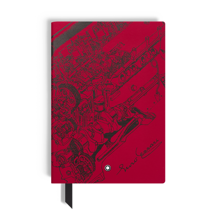 Medium Notebook, Great Characters Enzo Ferrari Special Edition, Lined Pages