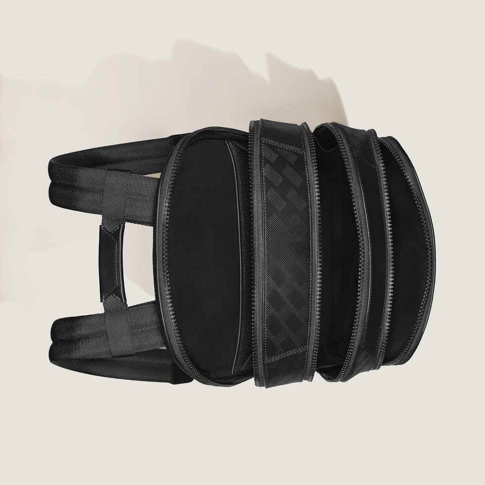 Medium Backpack with 3 Compartments in Extreme Leather - 7