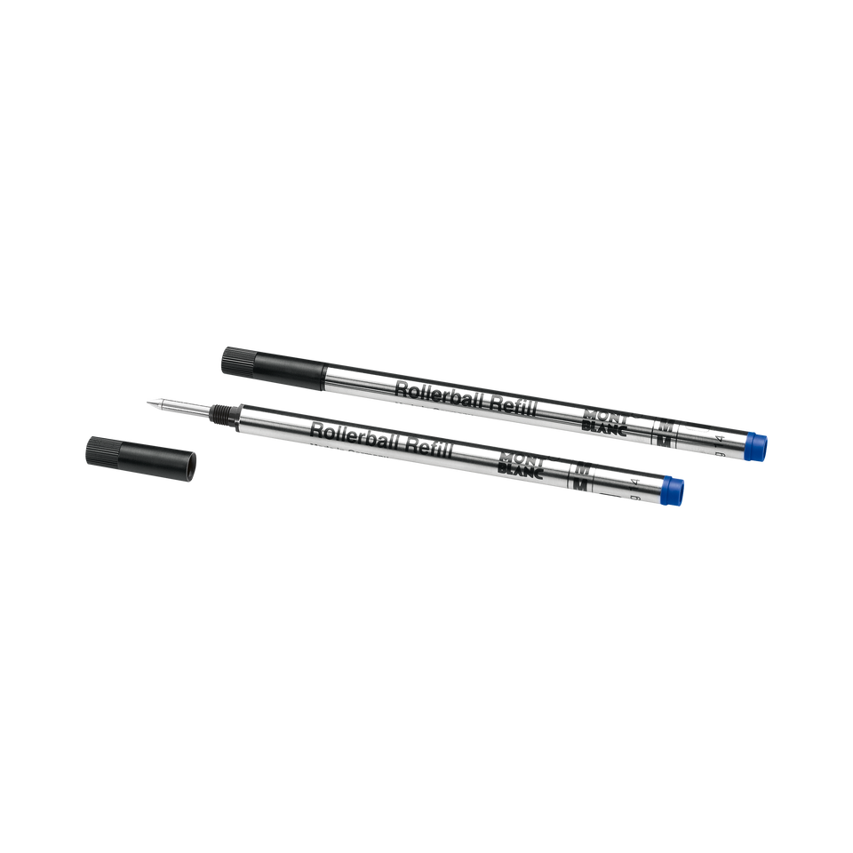 2 Rollerball Refills, Royal blue - Fine - 2