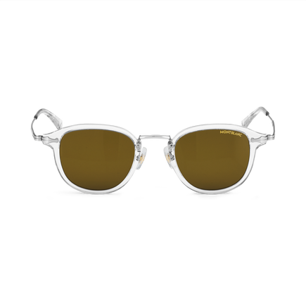Round Sunglasses with Grey Injected Frame